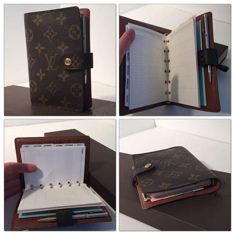 louis vuitton document folder|louis vuitton refill agenda.